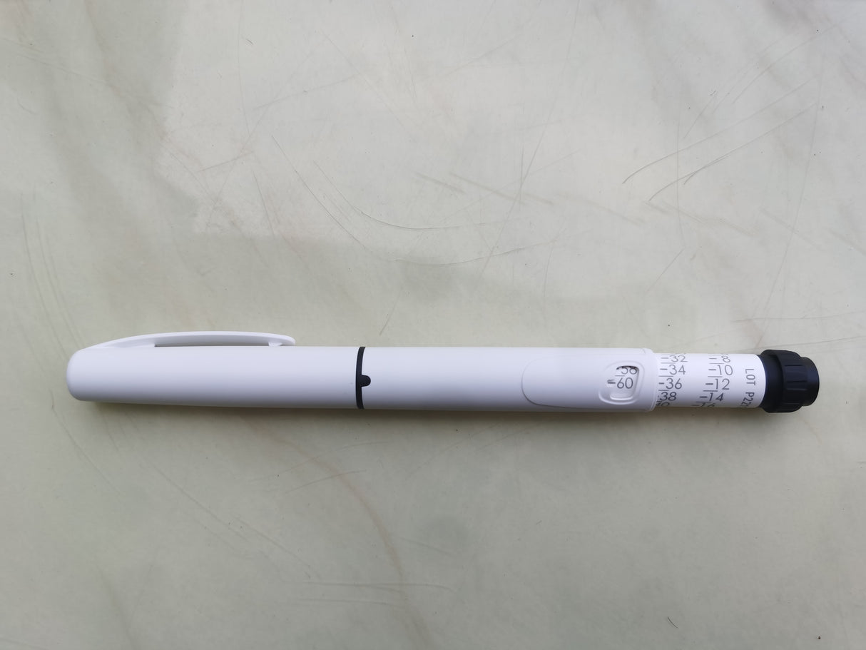 Repeated use chamber insulin injection pen (plastic) 3ml