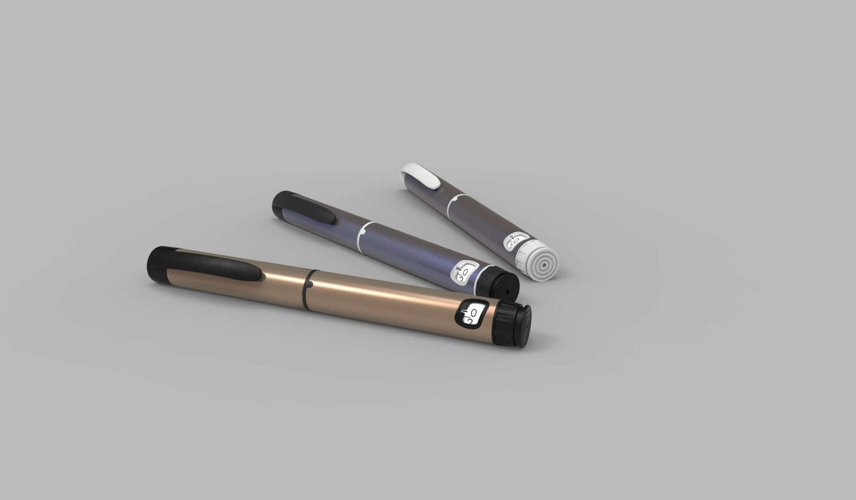 Faxne metal pen intuitive variable-dose medical insulin pen
