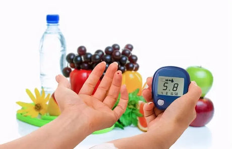 Insulin injection with meals is convenient for diabetic patients without passing out