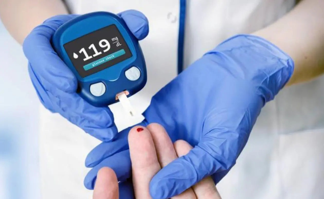 Diabetics take care of their health, starting with one step!