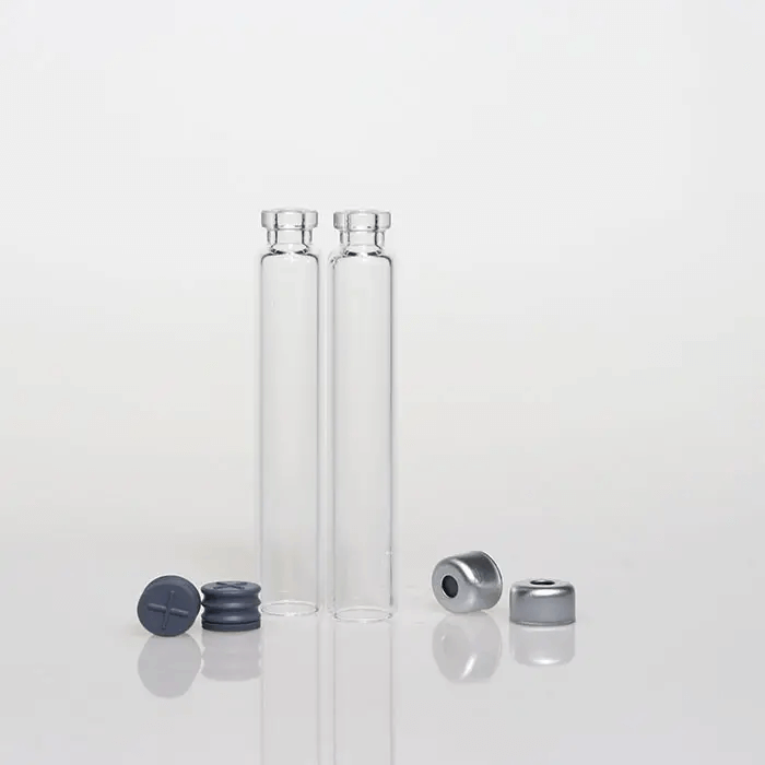 Uso farmacéutico del cartucho de vidrio de borosilicato transparente de 3 ml