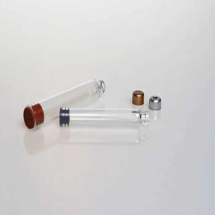 Utilisation pharmaceutique de cartouche en verre borosilicaté transparent de 3 ml