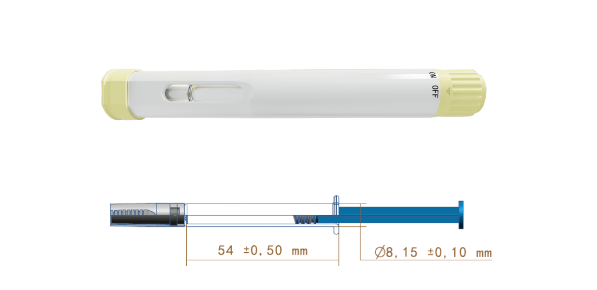 Injetor automático Faxne para PFS (seringa pré-cheia)