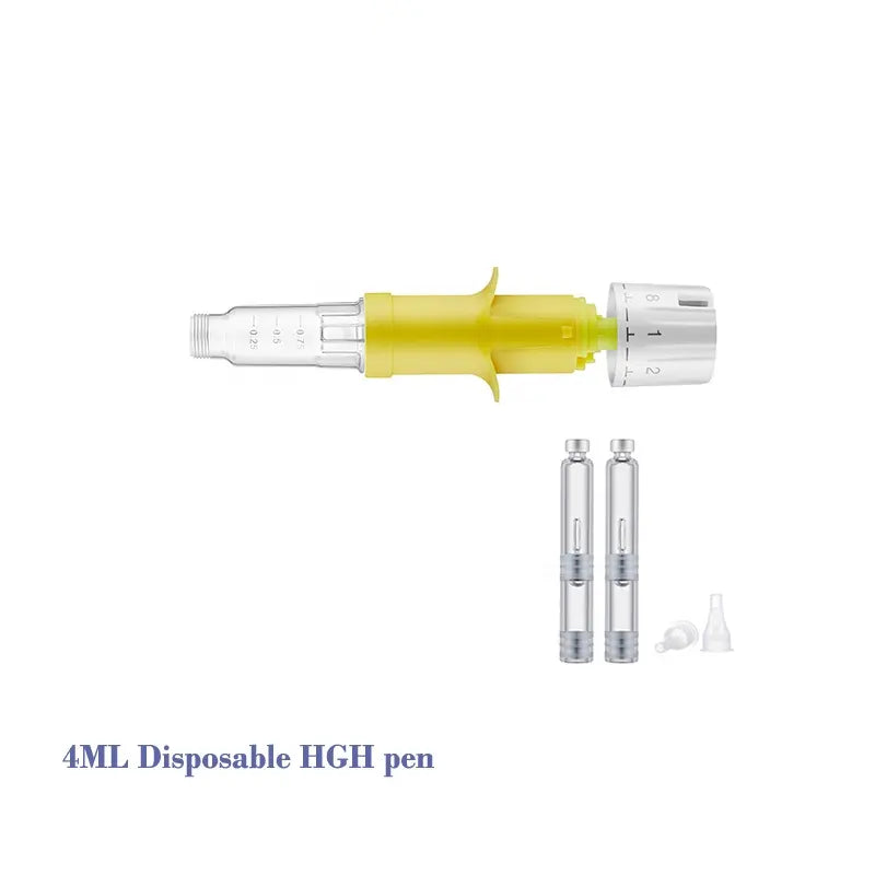 4-ml-Doppelkammer-Glaskartuschenfläschchen mit Delle