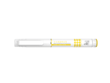 Caneta de injeção de insulina descartável para cartucho de vidro de 3ml