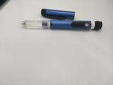 Wiederverwendbarer Pen-Injektor. Metallgehäuse. Insulin-Pens