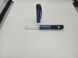 Wiederverwendbarer Pen-Injektor. Metallgehäuse. Insulin-Pens