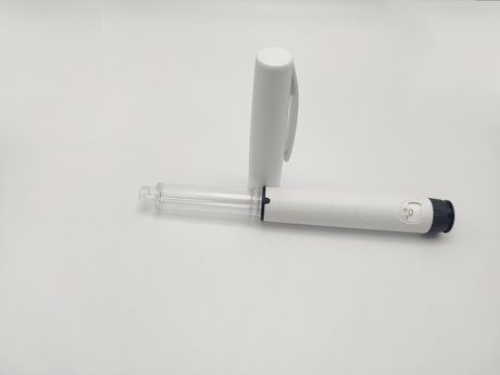 Stylo d'injection réutilisable, stylo d'injection d'hormone de croissance en plastique