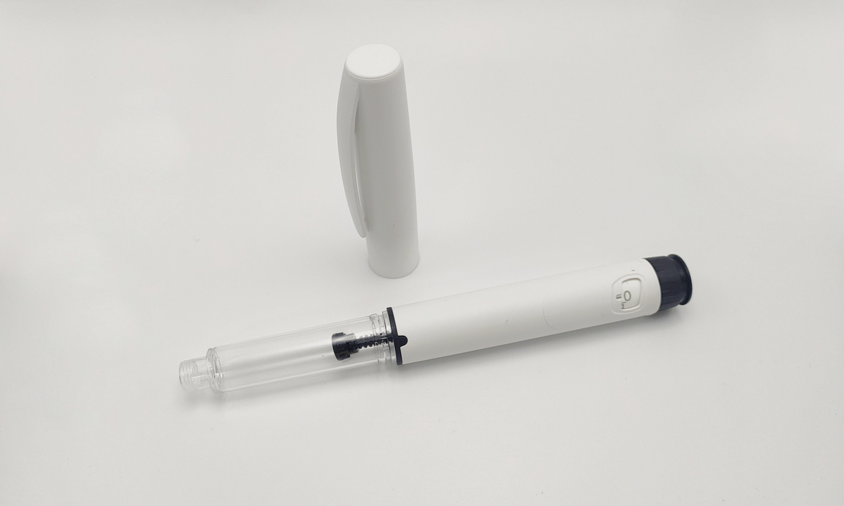 Stylo d'injection de somatotropine réutilisable en plastique