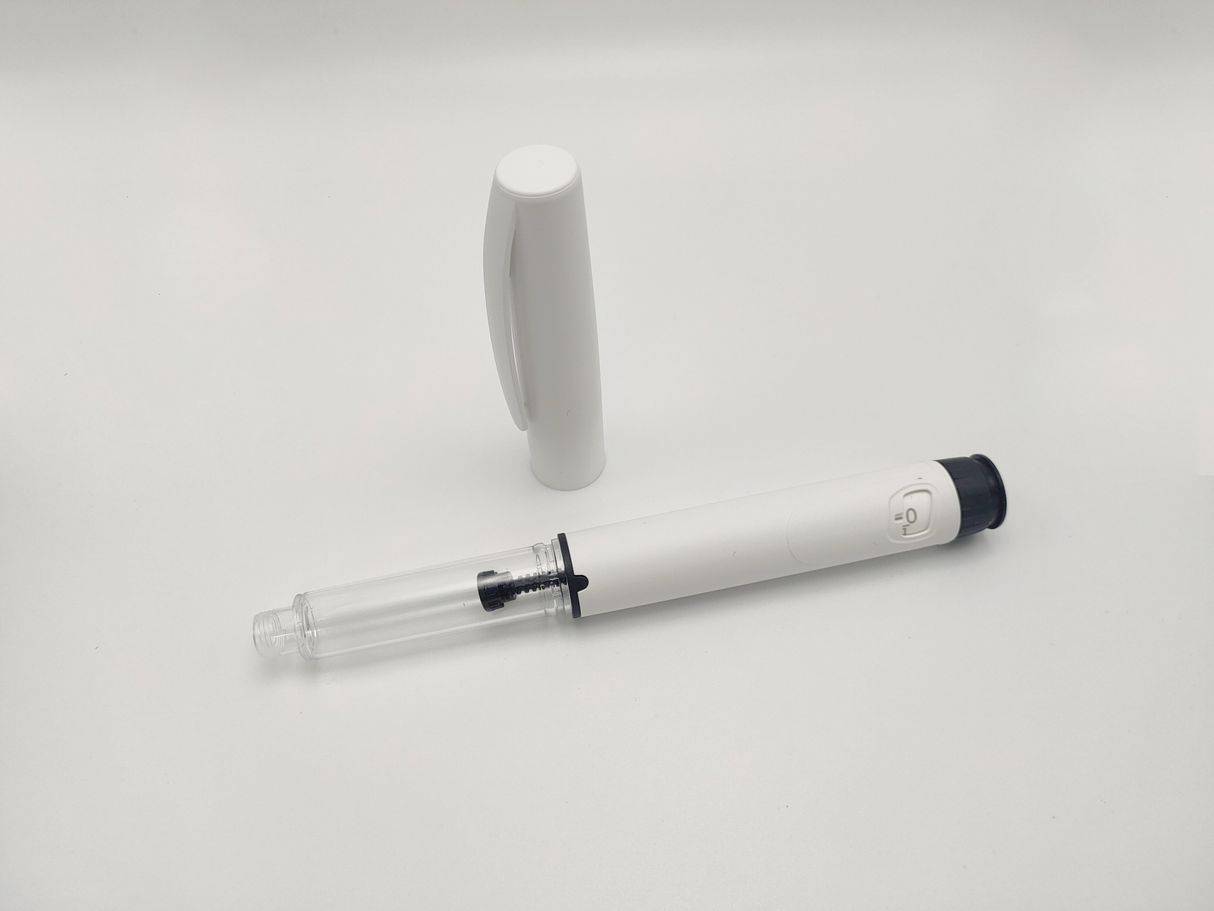 Stylo à insuline multidose réutilisable avec cartouche de 3 ml