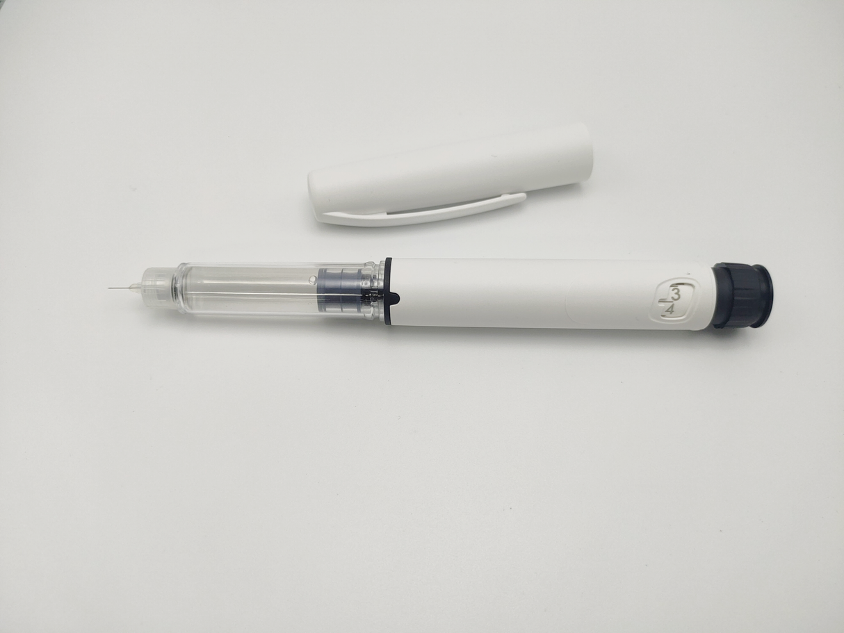 Stylo à insuline multidose réutilisable avec cartouche de 3 ml