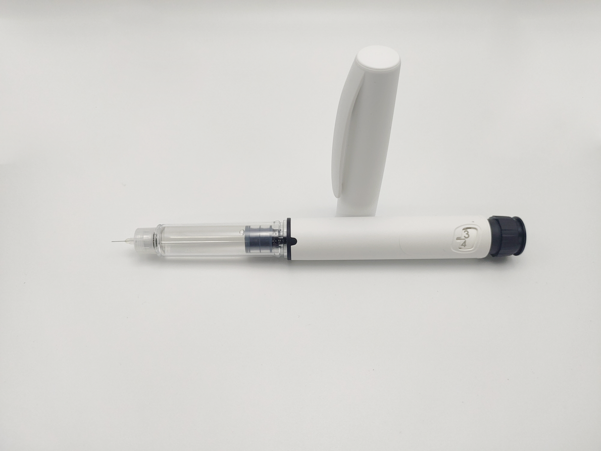 Stylo à insuline multidose réutilisable avec cartouche de 3 ml