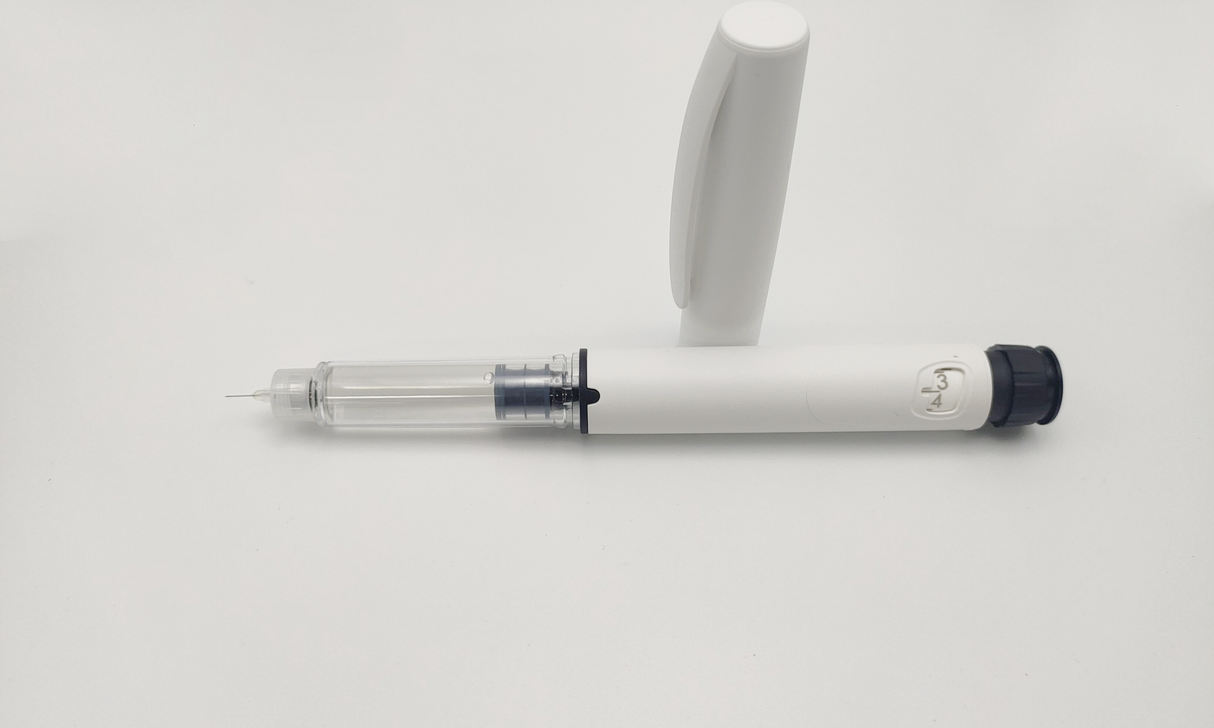 Stylo d'injection de somatotropine réutilisable en plastique