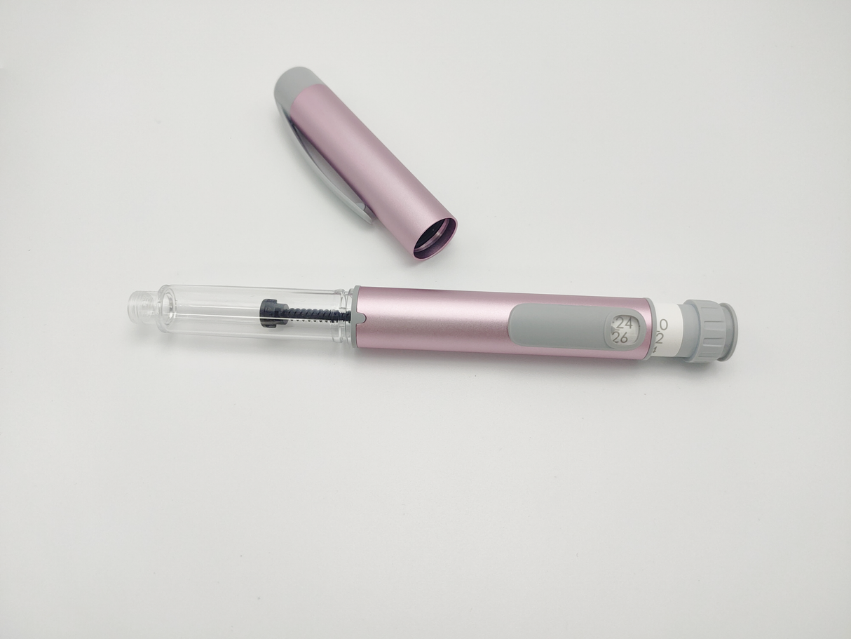 Metal Reusable Insulin Pen for Insulin Syringes