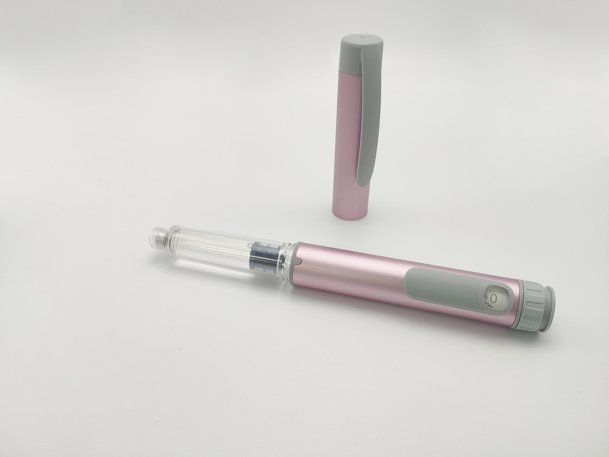 Metal Reusable Insulin Pen for Insulin Syringes