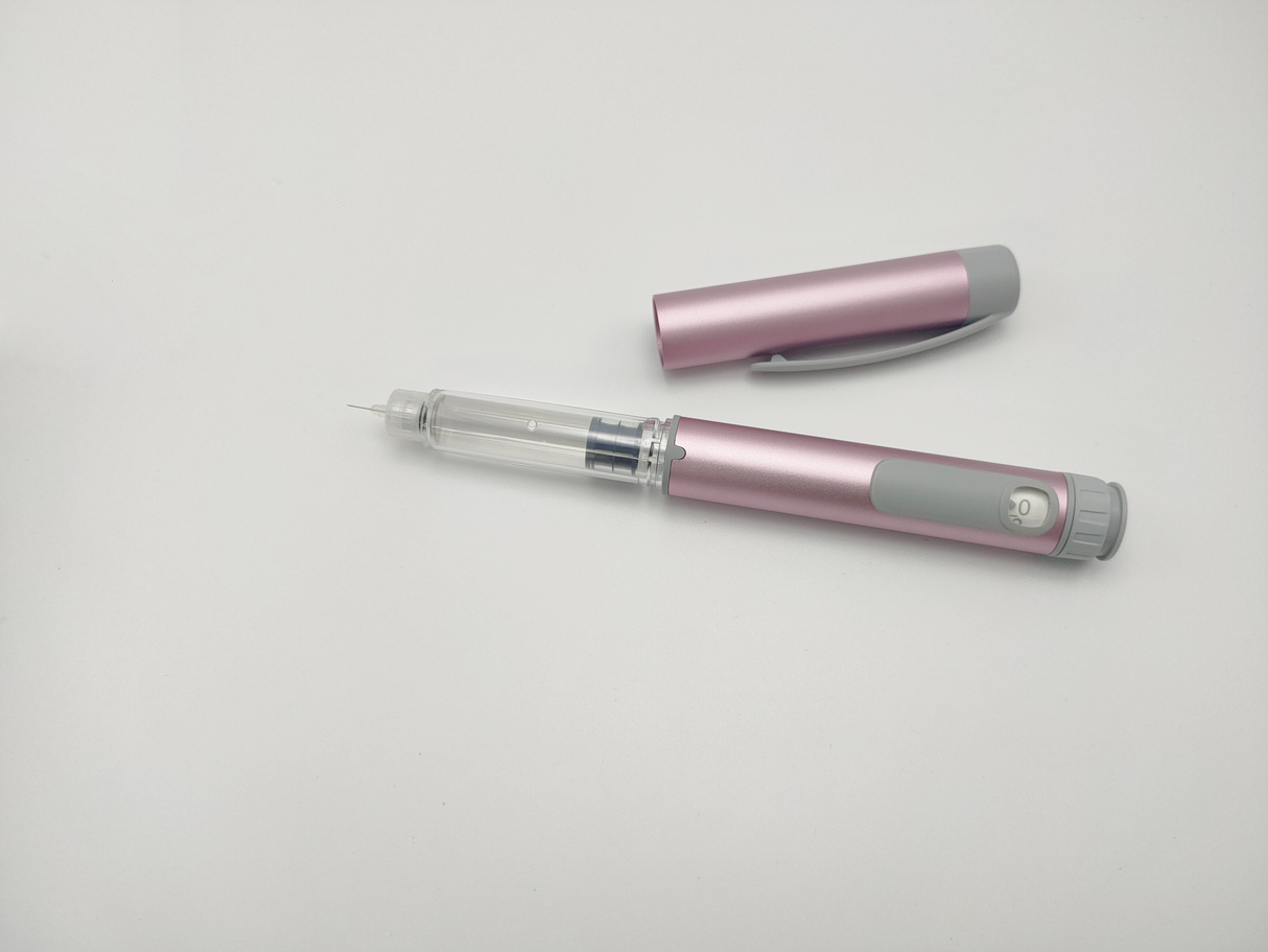 Metal Reusable Insulin Pen for Insulin Syringes