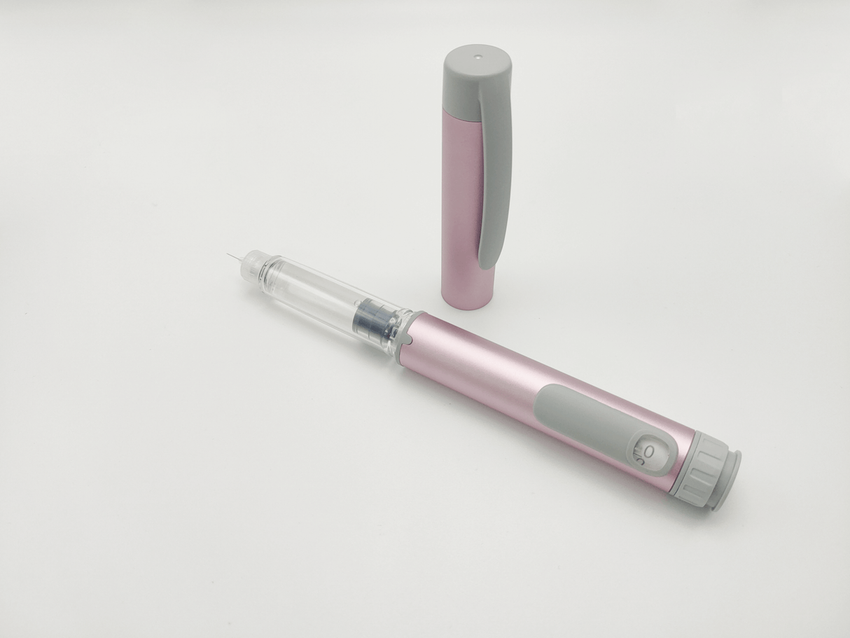 Stylo à insuline réutilisable en métal Faxne, stylo d'injection réutilisable