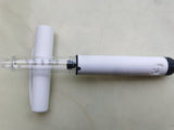 Reusable growth hormone pen syringe plastic