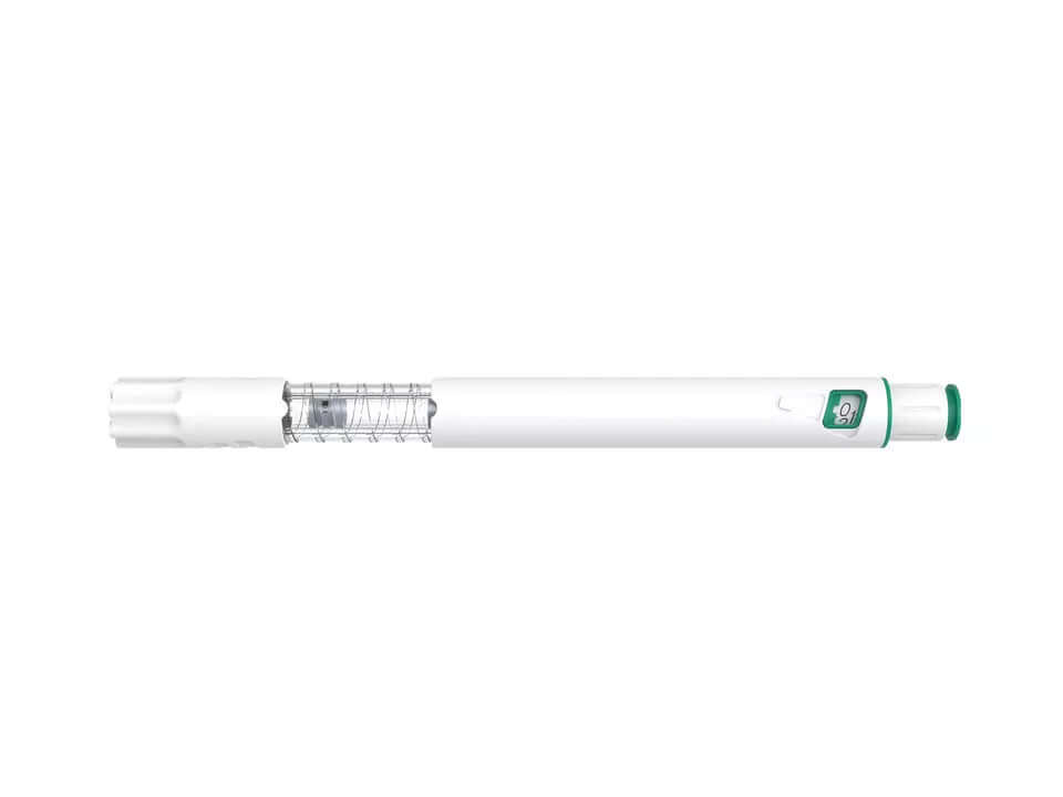 Injection Pen for double chamber cartridge